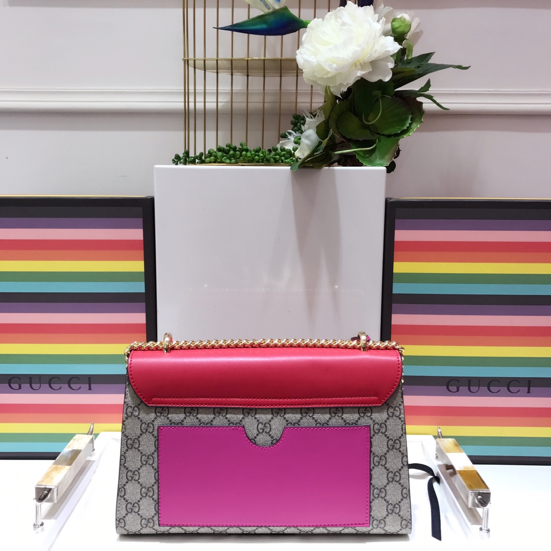 G*u*i padlock bag-30*19*10cm