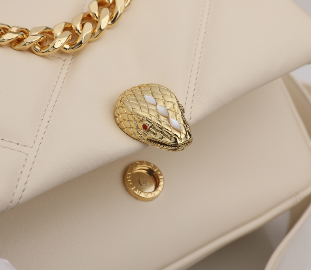 B*l*ai serpenti cabochon bag-22.5 x 15 x 10 cm