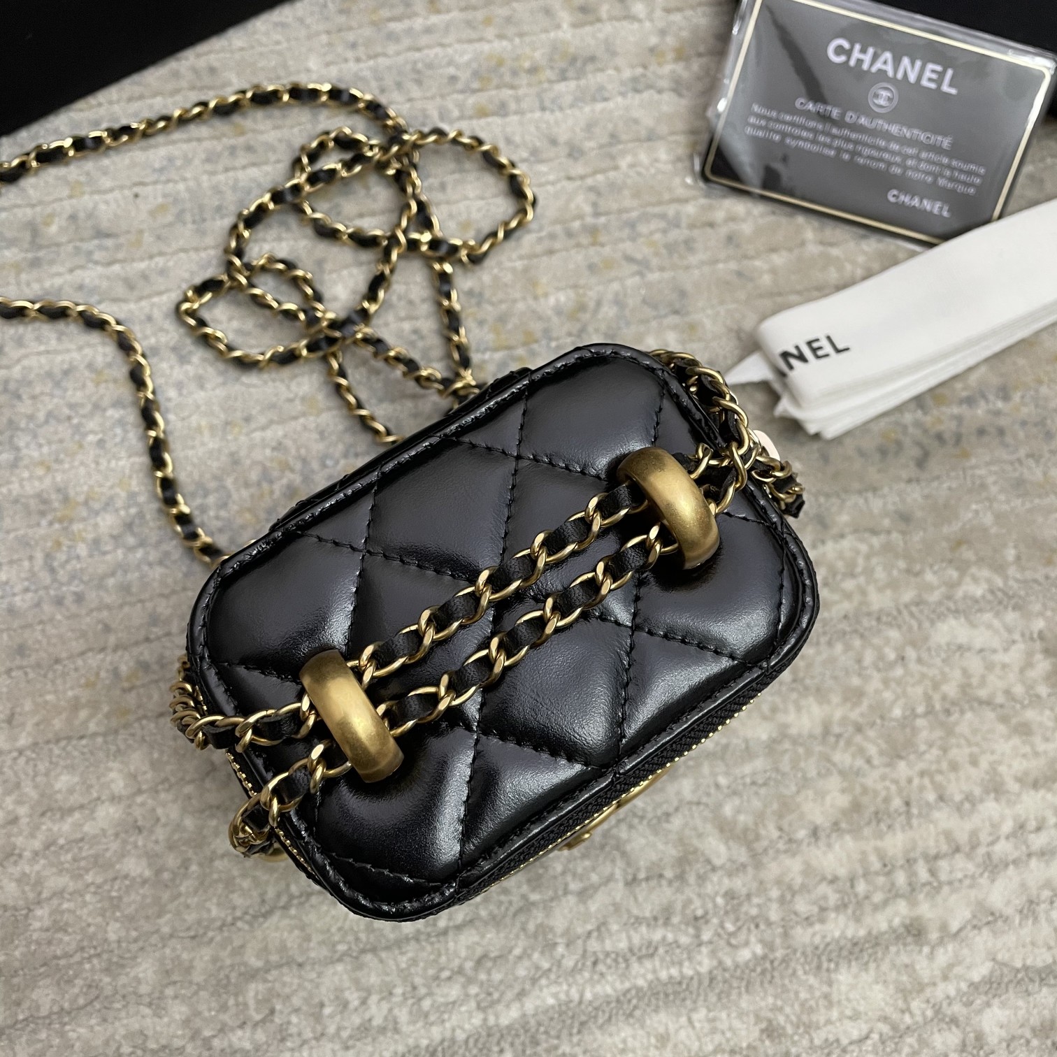 CHANLE Cosmetic Bag-11*8.5*7CM