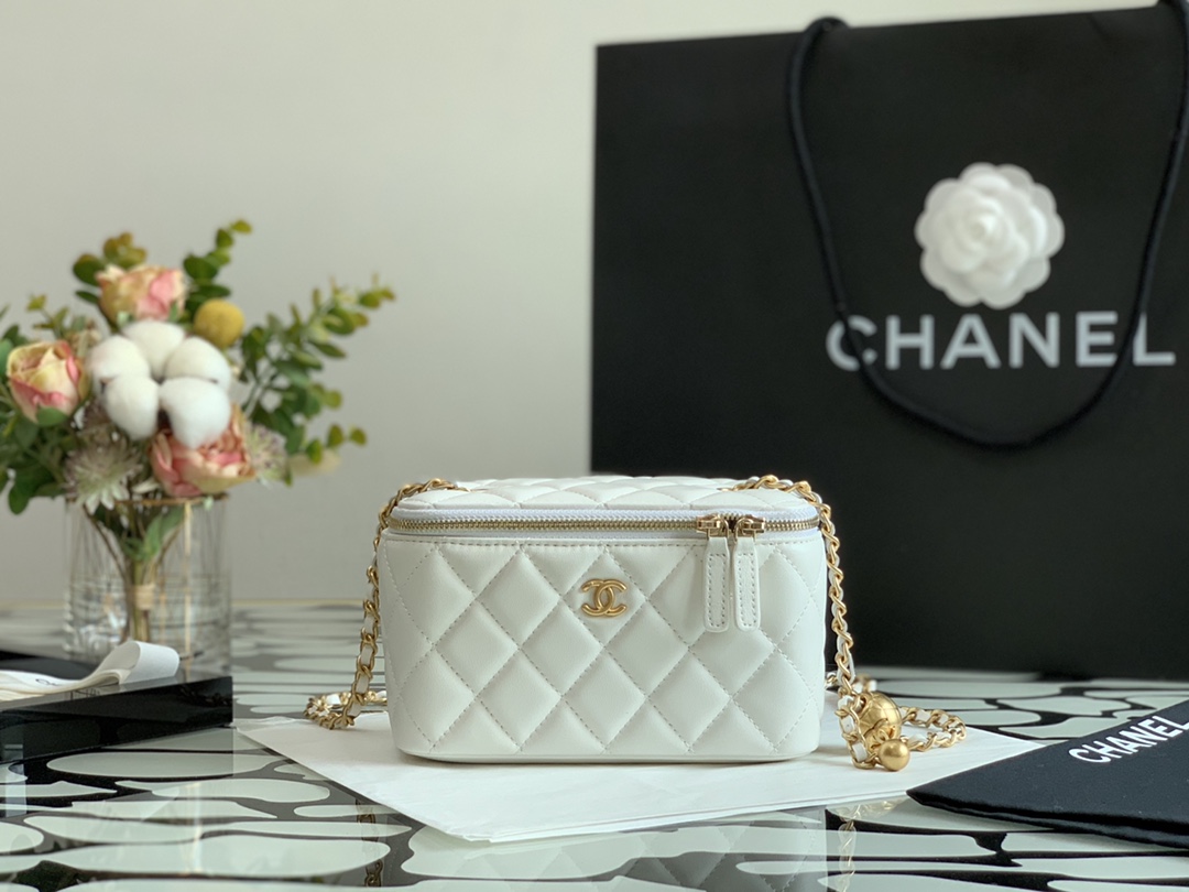 Ch@nel Cosmetic Bag-16.5×10×8CM