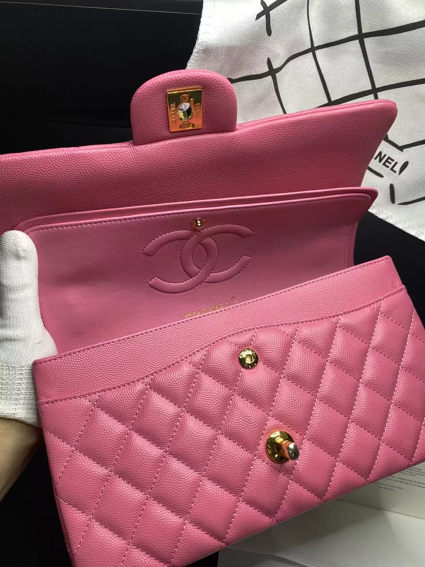 Ch@nel Flap Bag-25CM