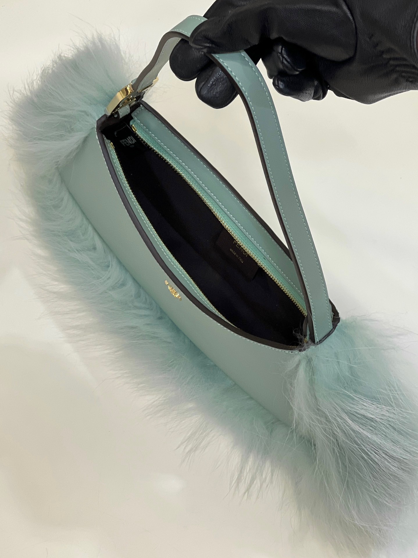 F**di o-lock clutch bags-32*11*5cm