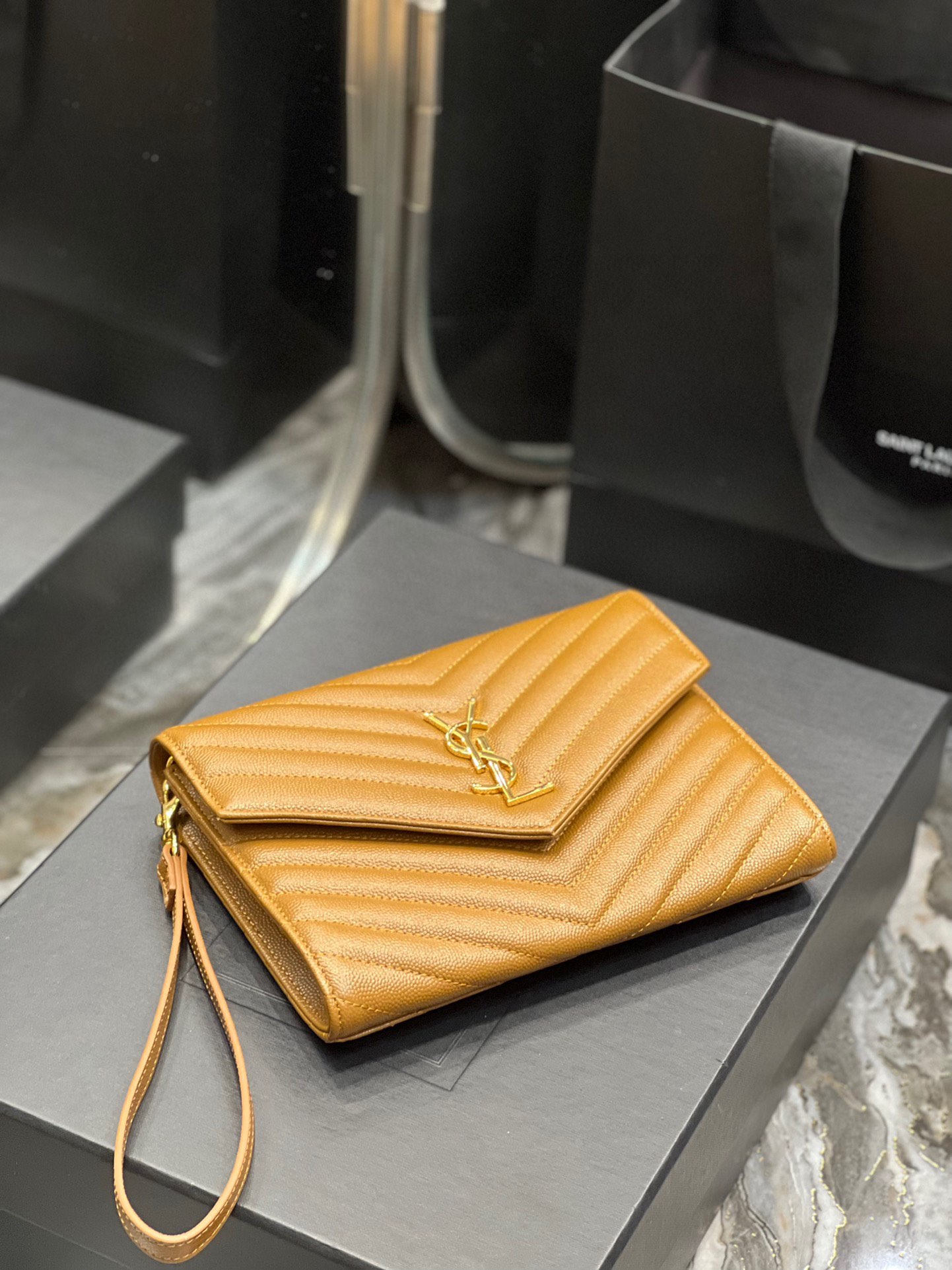 Y*L pouch-‎21×6×3cm