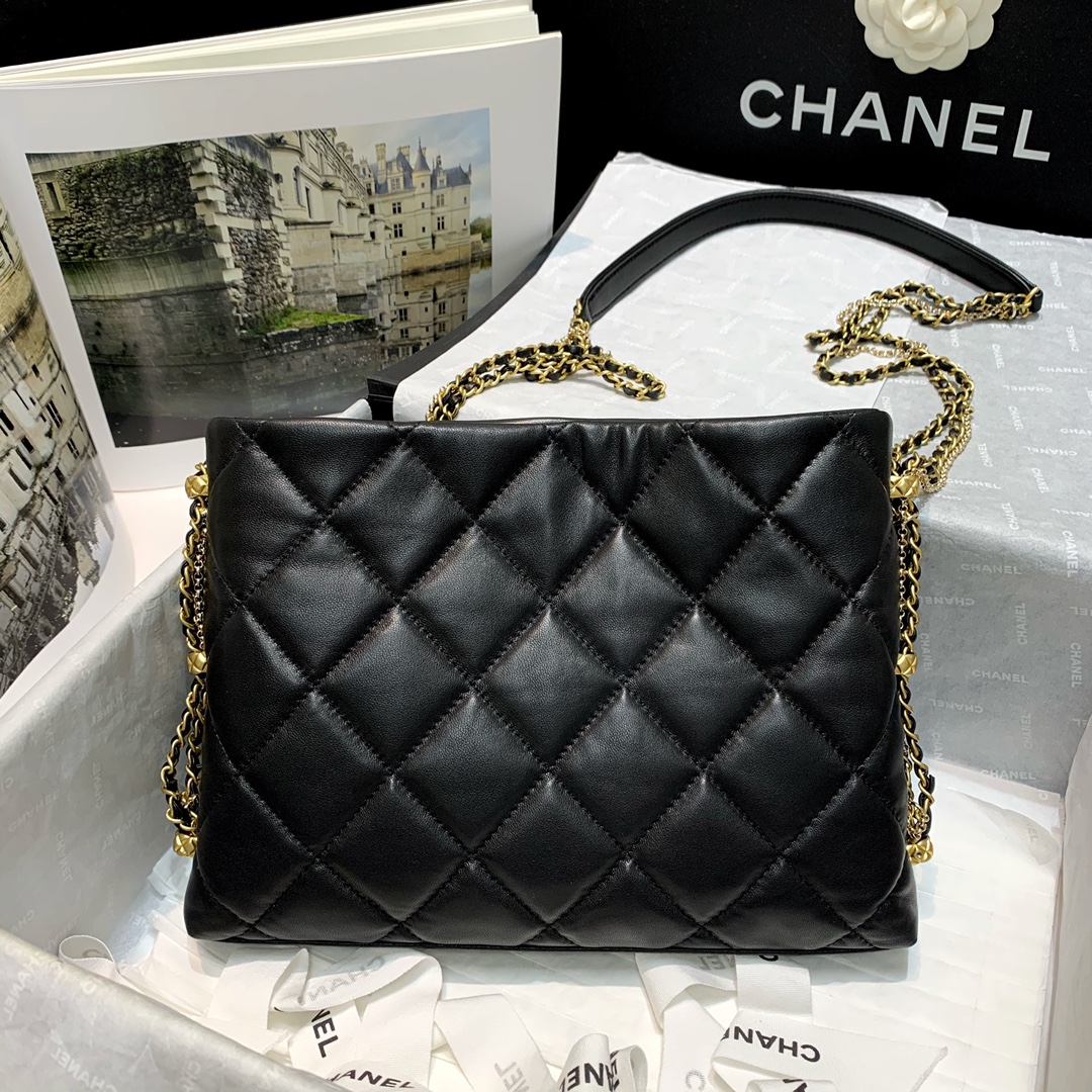 Ch@nel Hobo Handbags-25*19*4CM