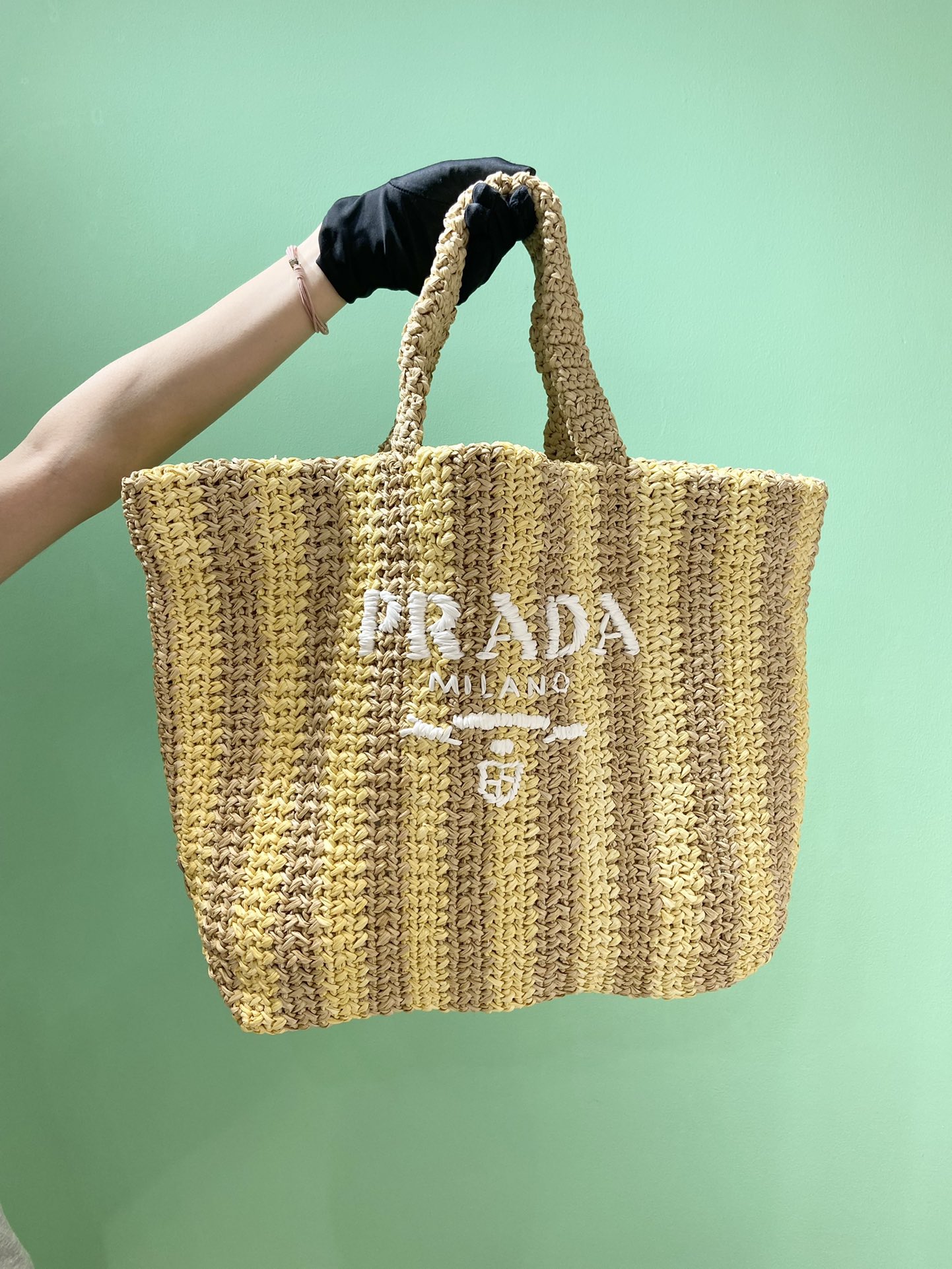 Pra*a 1bg392 tote-48*34*16cm