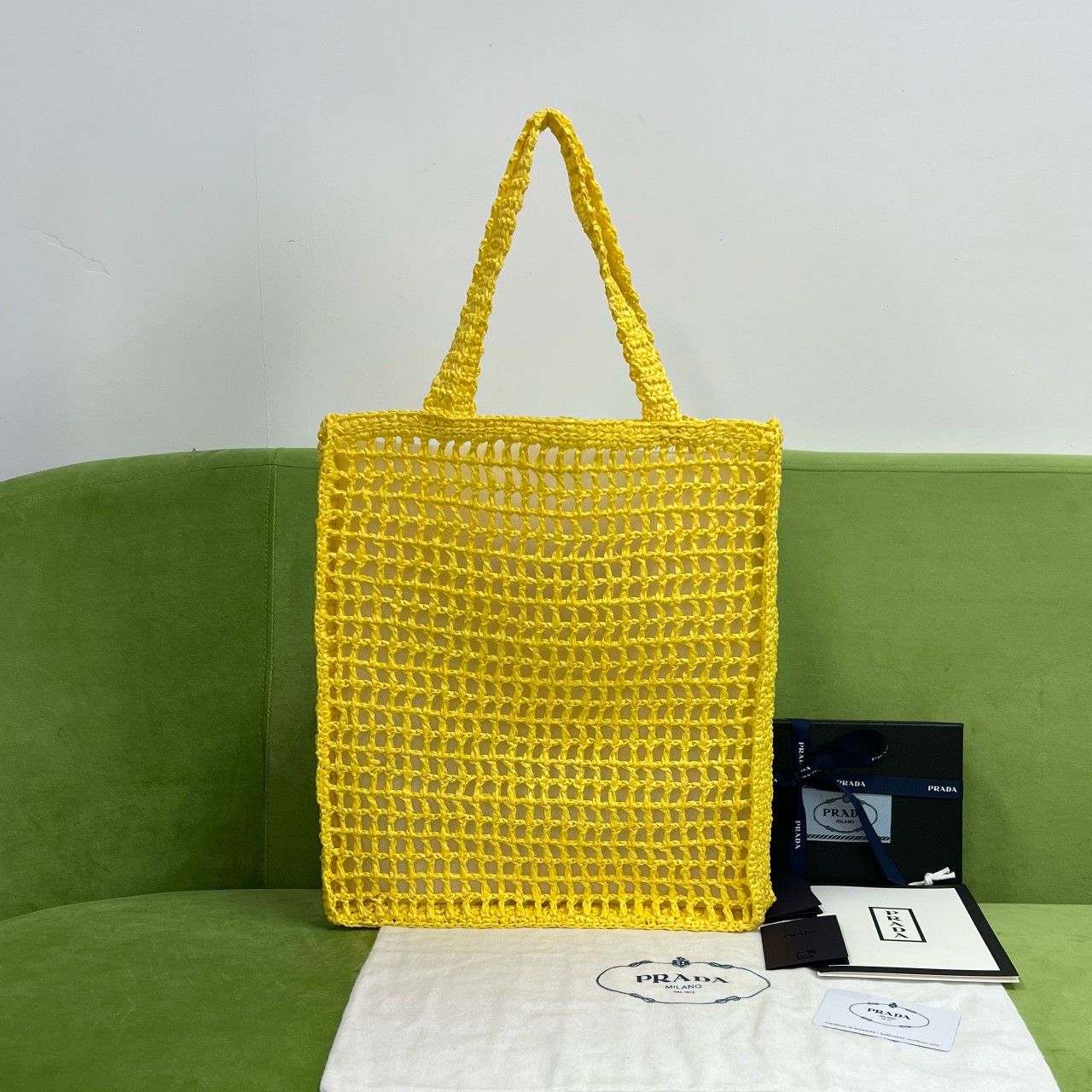 Pra*a 1bg393 tote-36x3x38cm