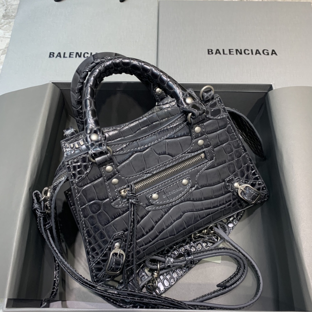 Ba*len*cia*ga neo classic bag-16.5*22*9*14.5cm