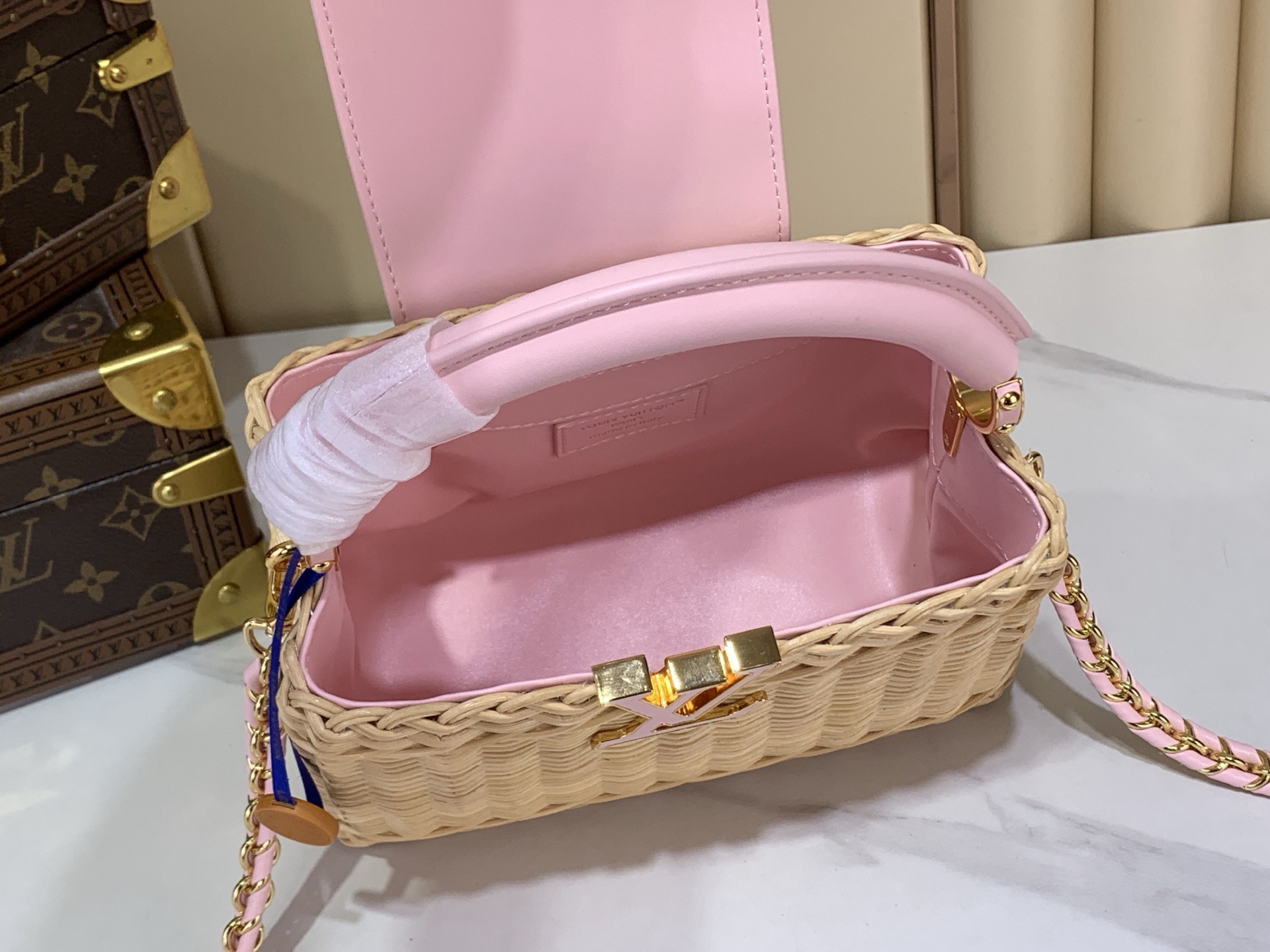 L0vis Vvtt0n Mini Capucines Handlebag-21*14*8CM
