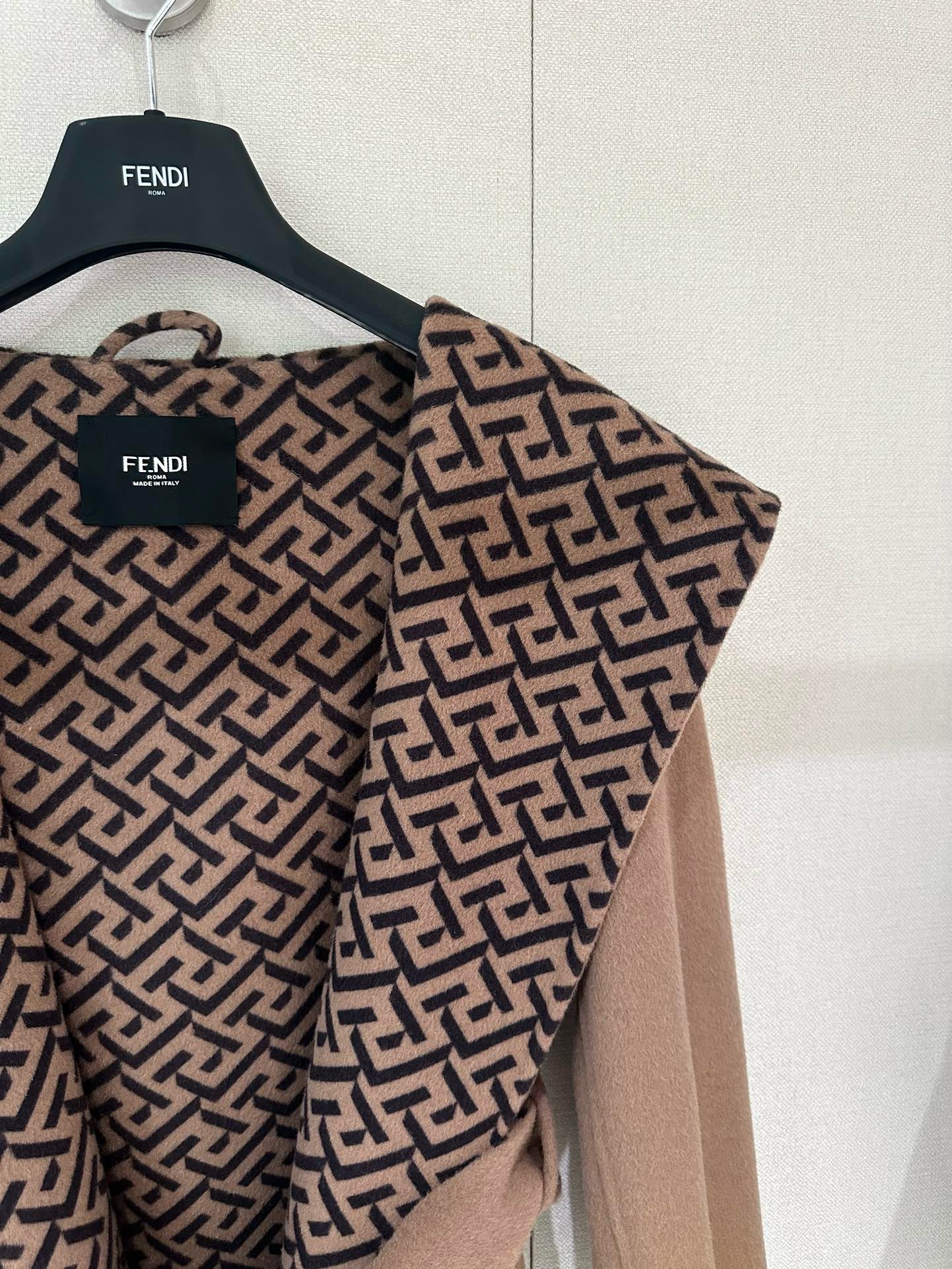 Fe*ndi Wool Fleece Coats