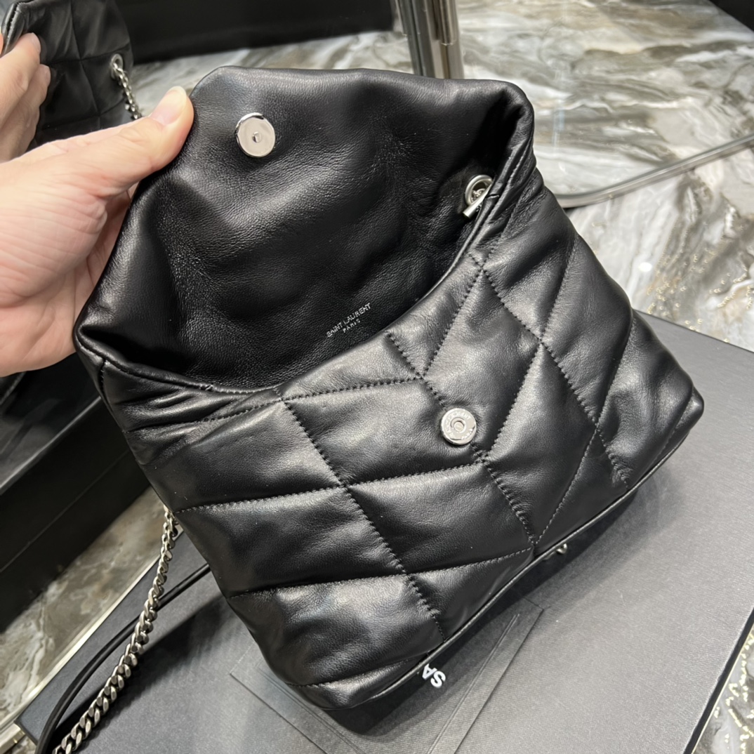 Y*L loulou puffer-lambskin leather