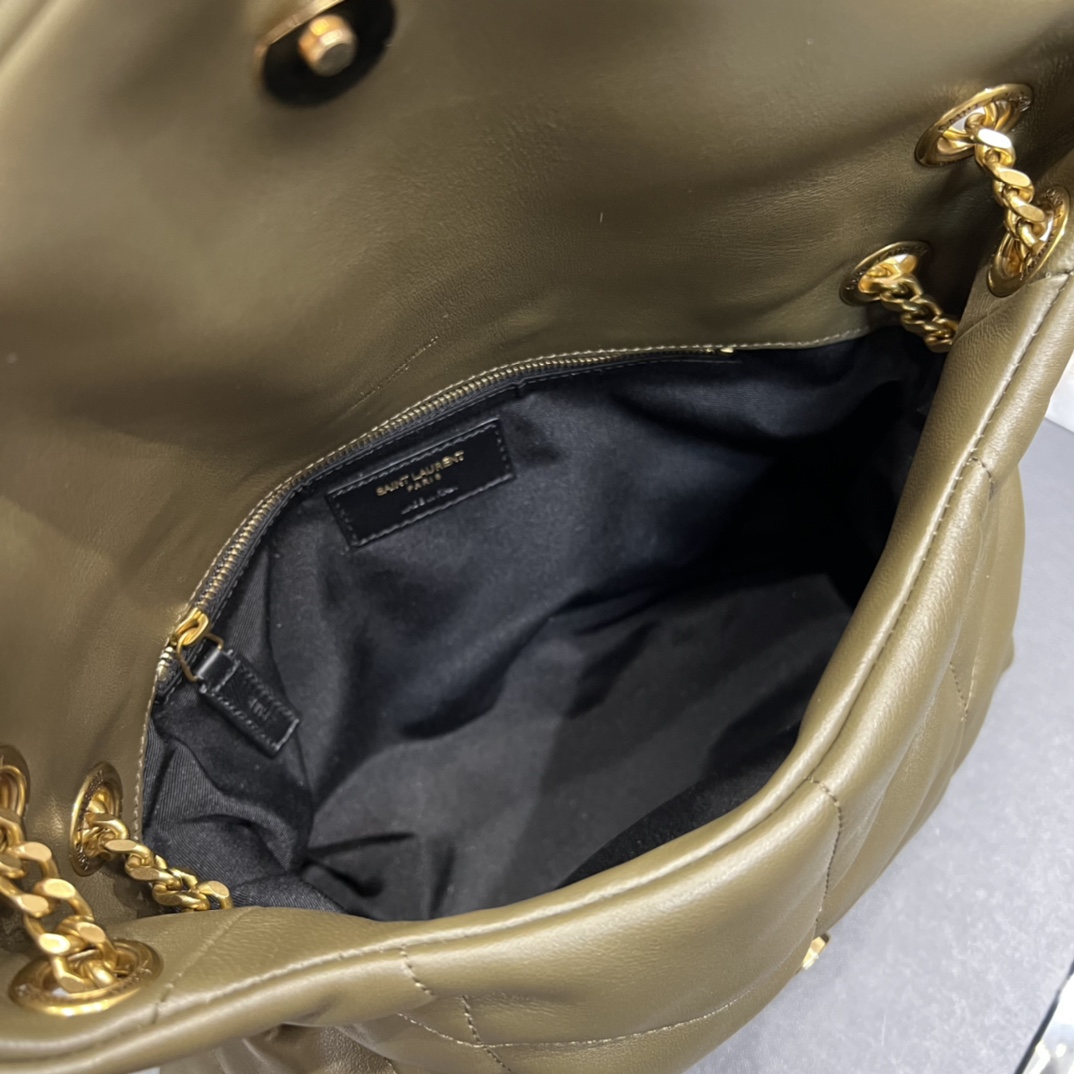 Y*L loulou puffer-lambskin leather