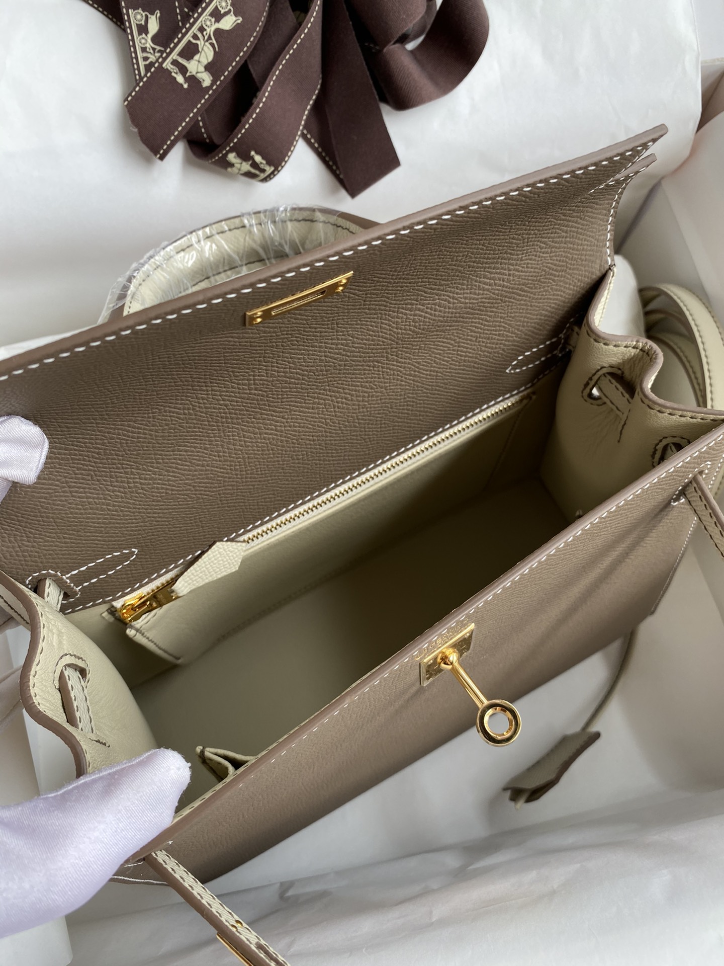 H**mes kelly-epsom leather-25cm