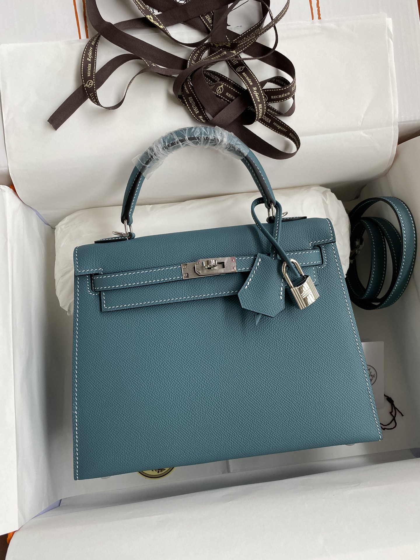 H**mes kelly-epsom leather-25cm
