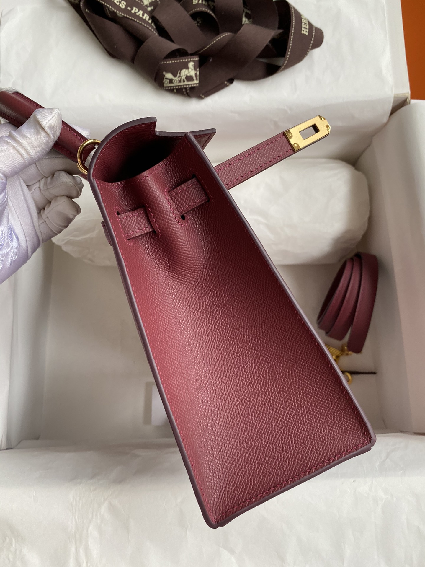 H**mes kelly-epsom leather-25cm