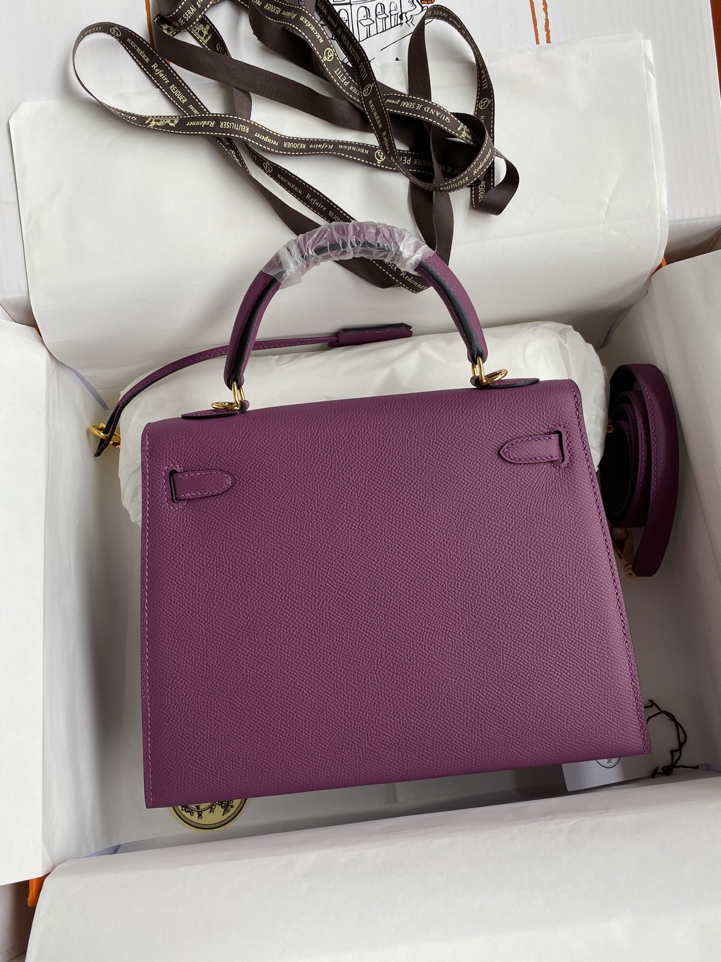 H**mes kelly-epsom leather-25cm