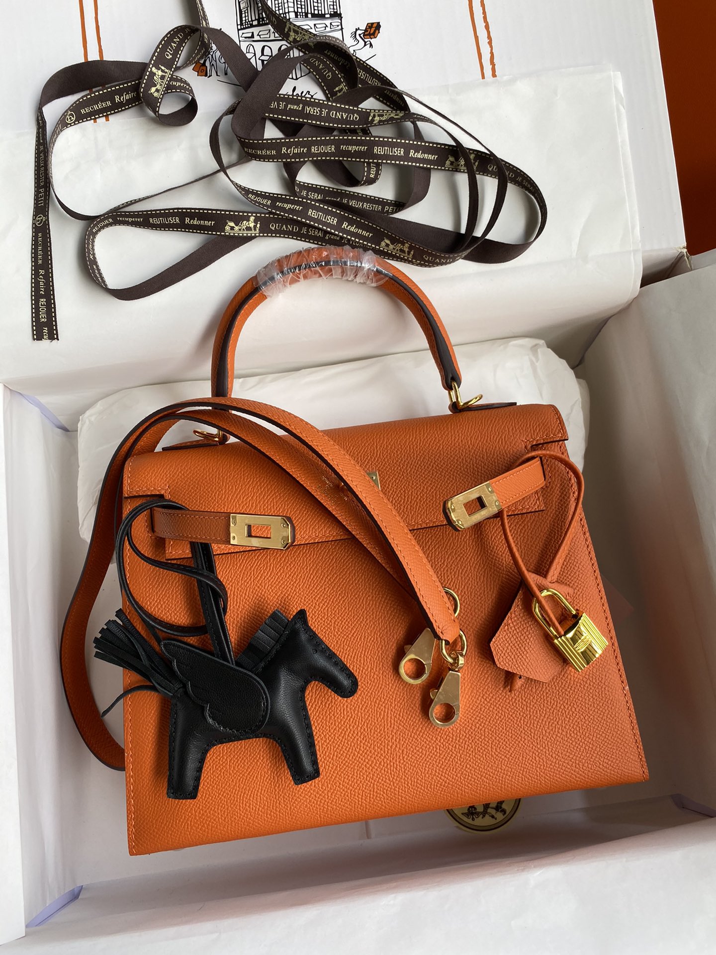H**mes kelly-epsom leather-25cm