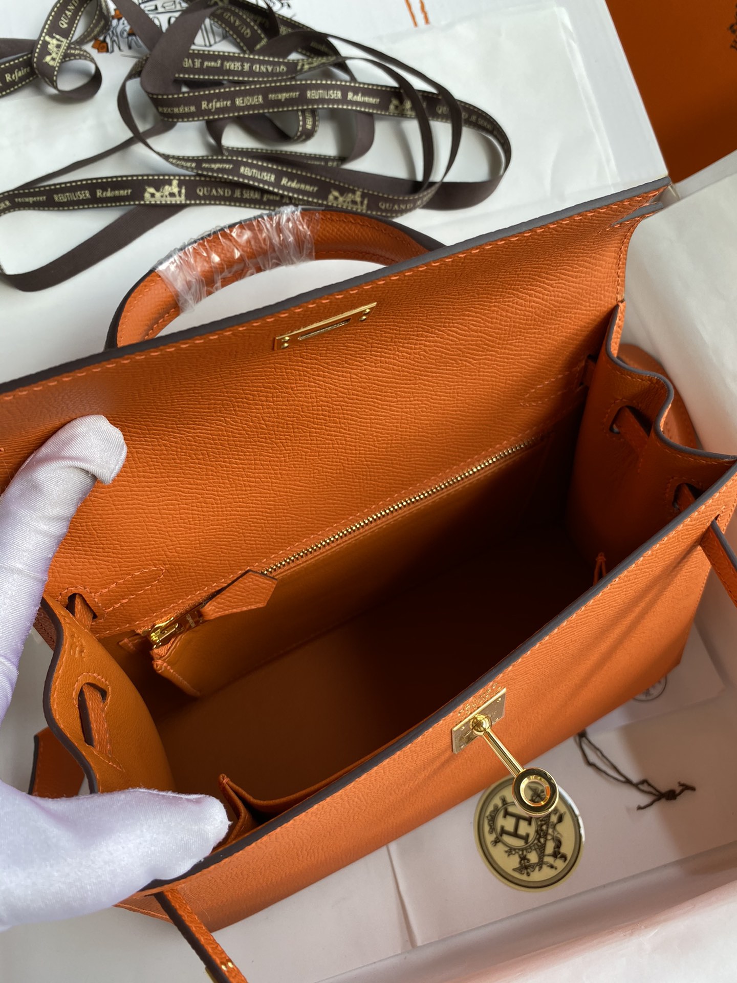 H**mes kelly-epsom leather-25cm