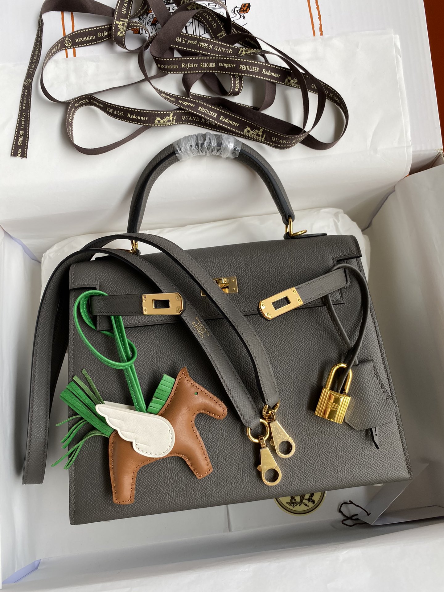 H**mes kelly-epsom leather-25cm