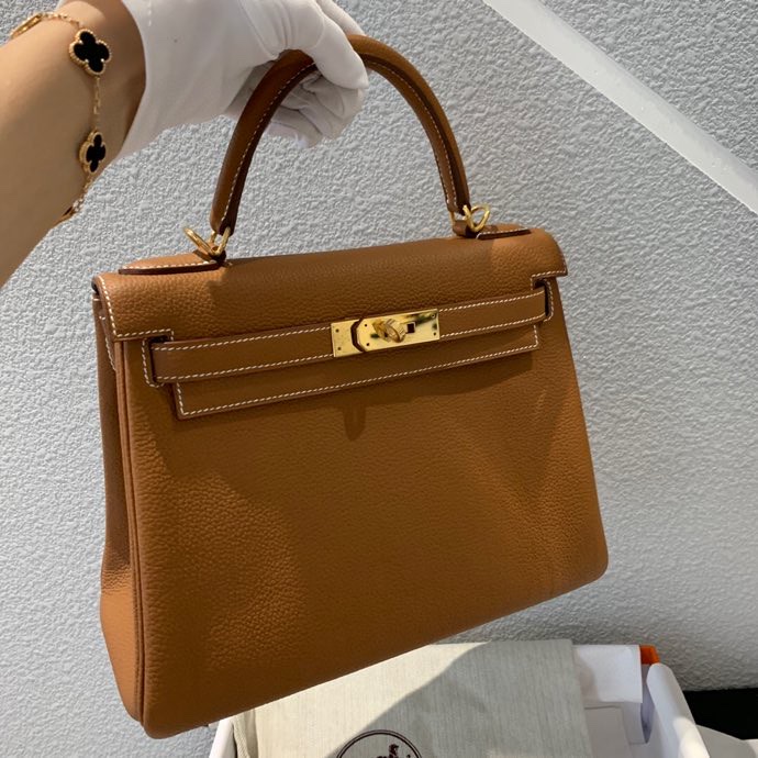 H**mes 28 kelly togo leather-28cm