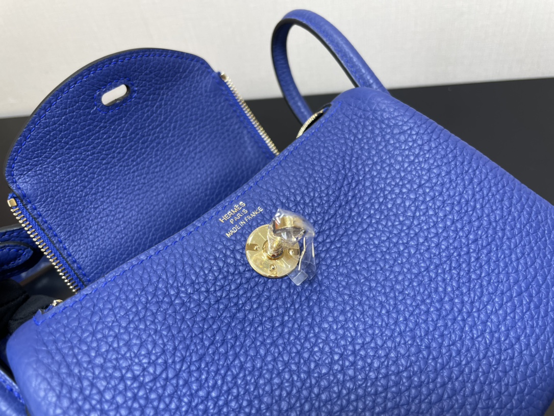 H**mes lindy 19-togo leather-19cm