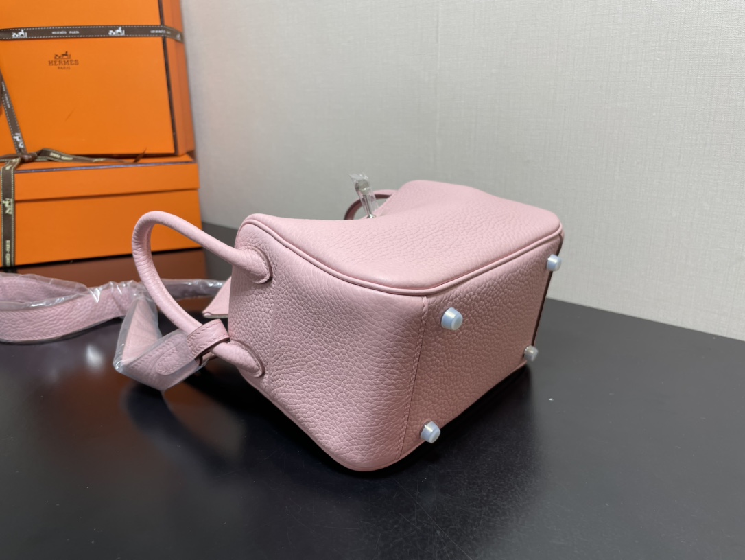 H**mes lindy 19-togo leather-19cm