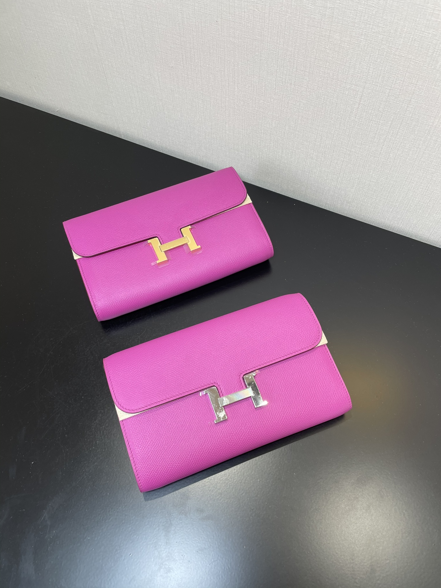 H**mes constance wallet on chain-epsom-20*13*2cm