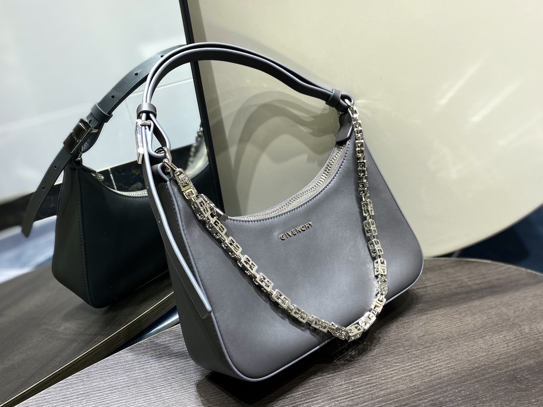 G1uenchy moon cut hobo-25x7x12cm