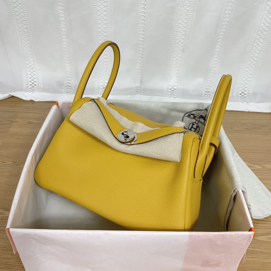 H**mes lindy-tc leather-26&30cm
