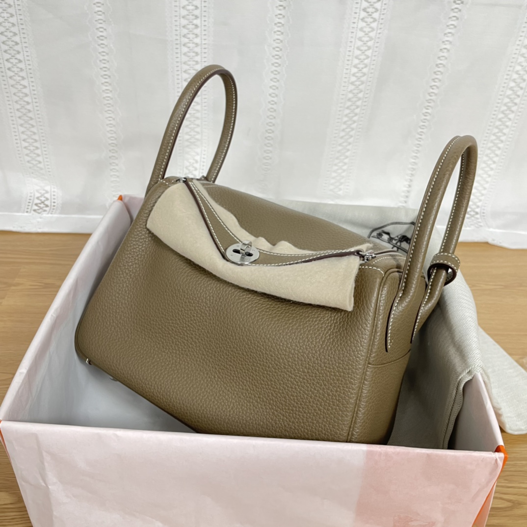 H**mes lindy-tc leather-26&30cm