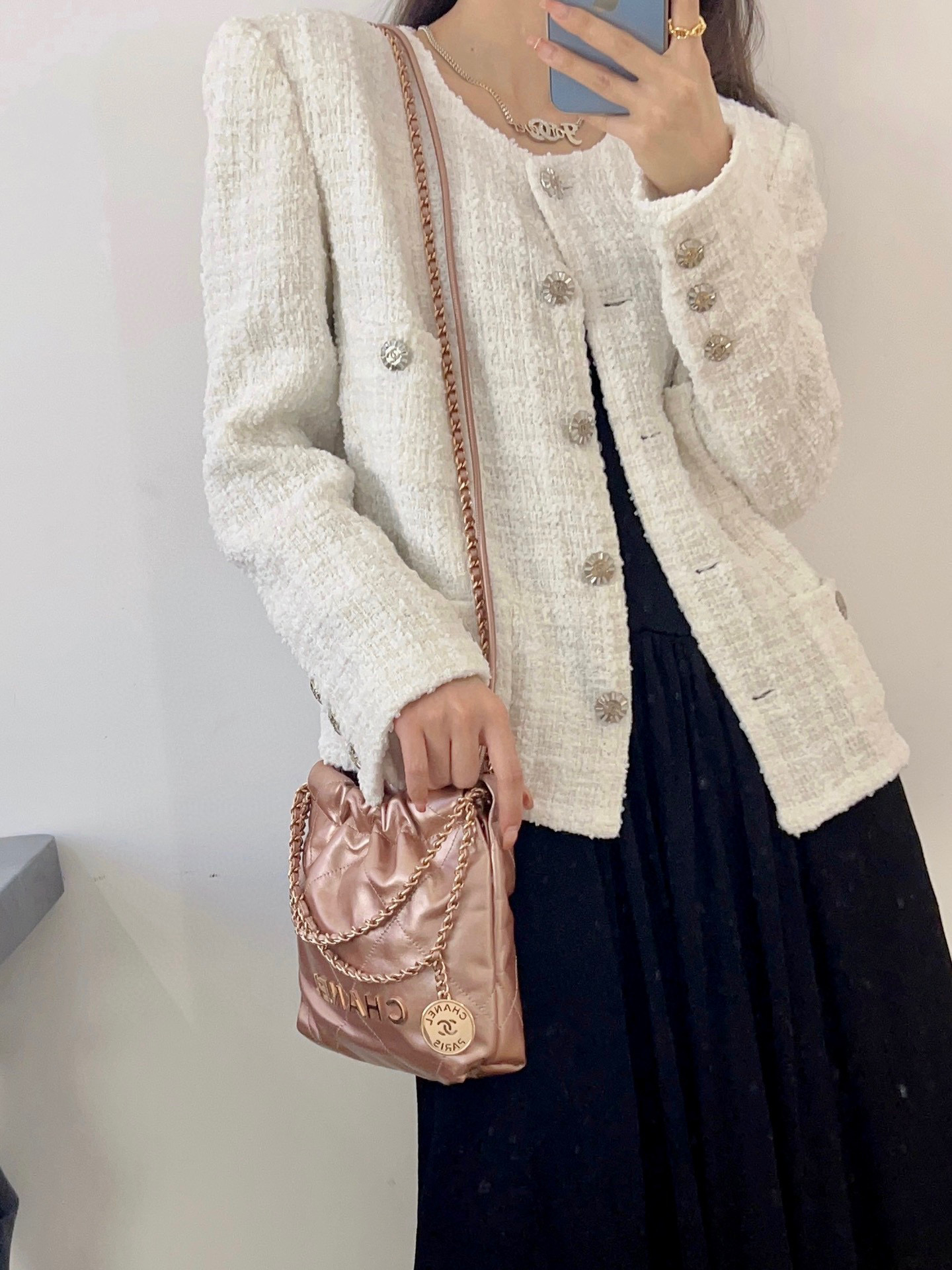 Ch@nel Mini 2023SS Handbags-23*18.5*6CM