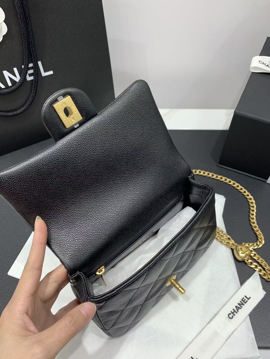 Ch@nel Flap Bag