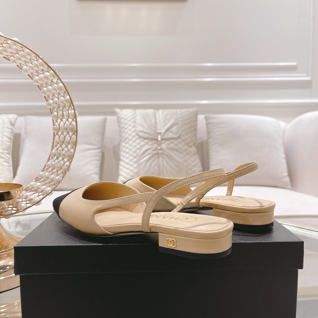 Ch@nel Slingbacks