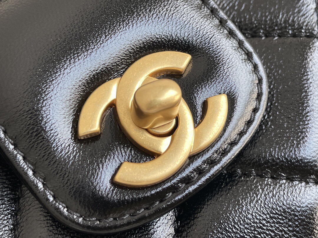 Ch@nel Bag With Top Handle-18*23.5*8CM