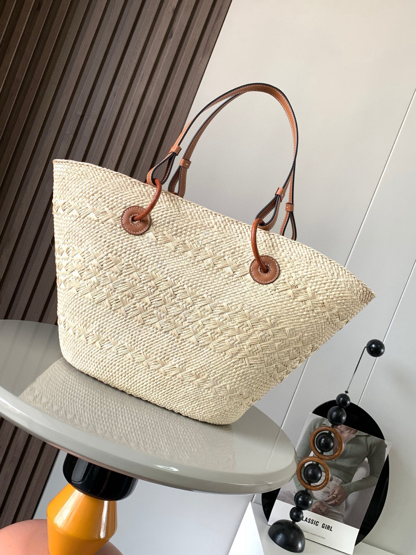 Lowee Anagram Basket Tote-46*27*30CM