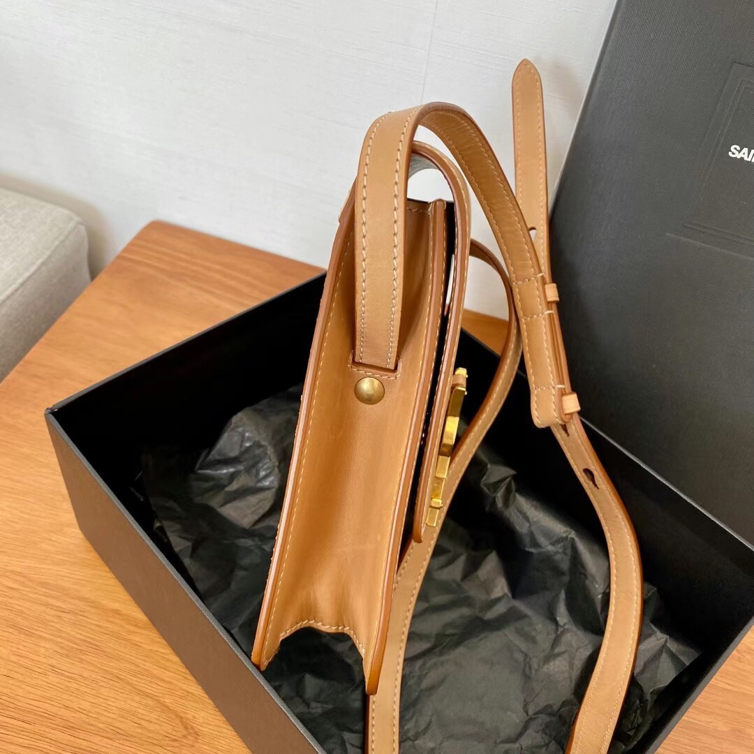 y*l kaia Nor*h/south satchel in vegeatble-16*18*6cm