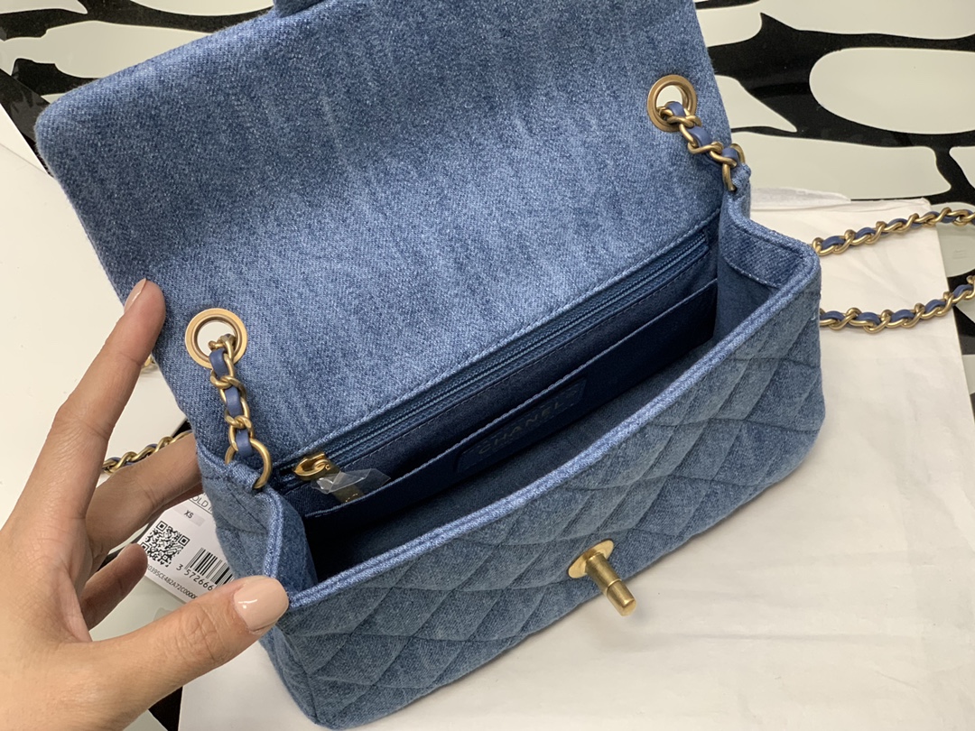 Ch@nel Flap Bag-20CM