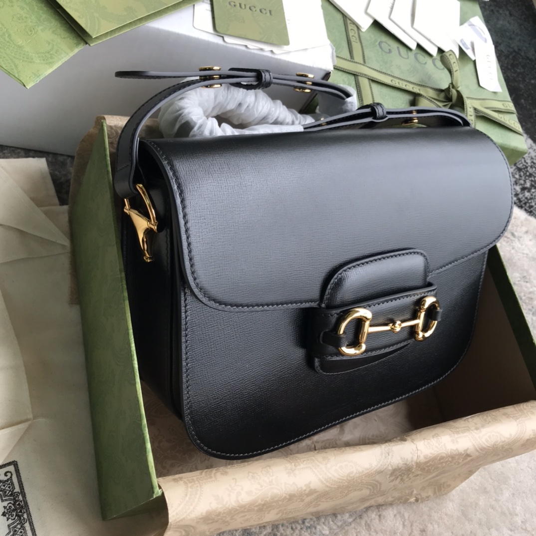 G*u*i 1955 horsebit shoulder bag-25*18*8cm
