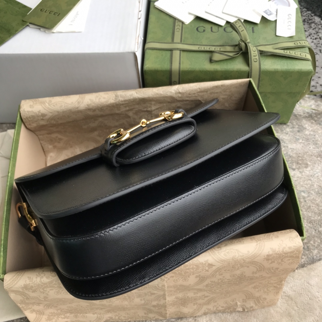 G*u*i 1955 horsebit shoulder bag-25*18*8cm