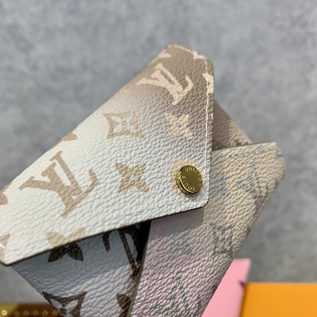 l0*is V*t0n pochette kirigami bag-15.5*11.5*0.5cm