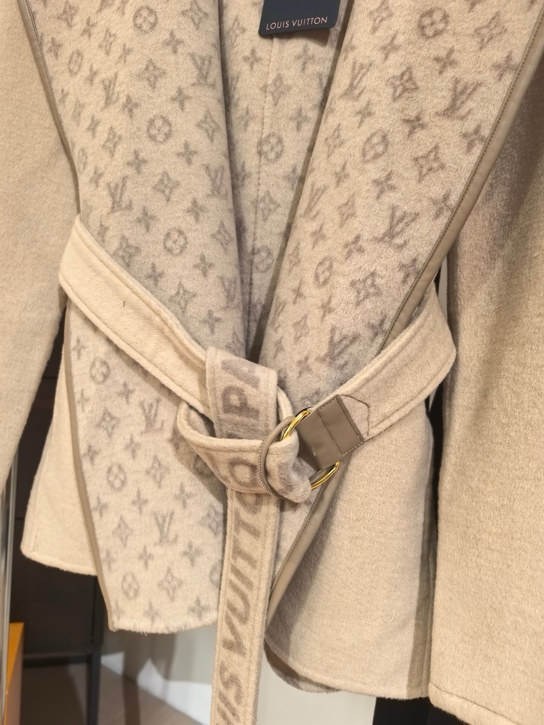Lou*is Vuitt*on Wool Trench Coat