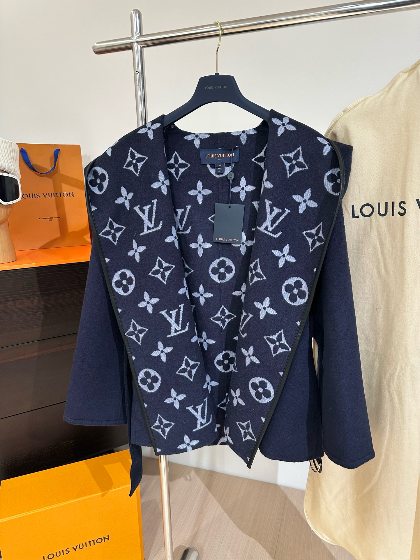Lou*is Vuitt*on Wool Trench Coat