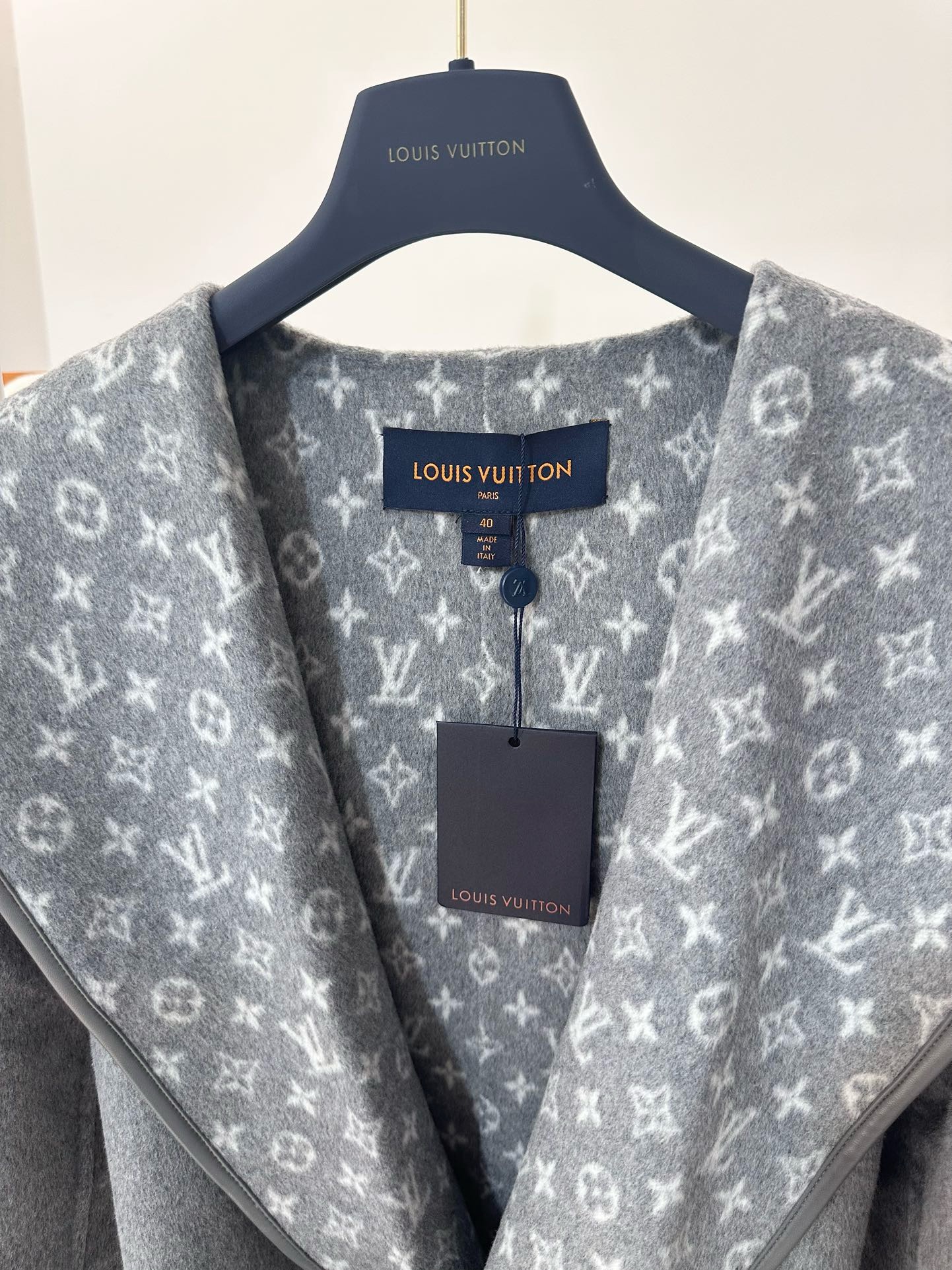 Lou*is Vuitt*on Wool Trench Coat