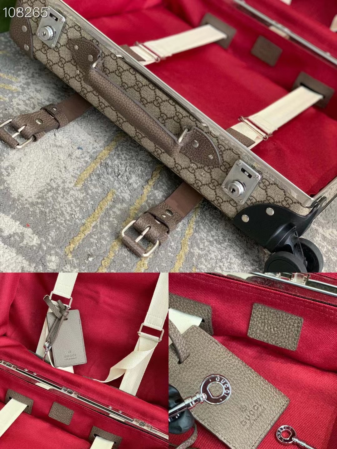 G*u*i globe-trotter travel box