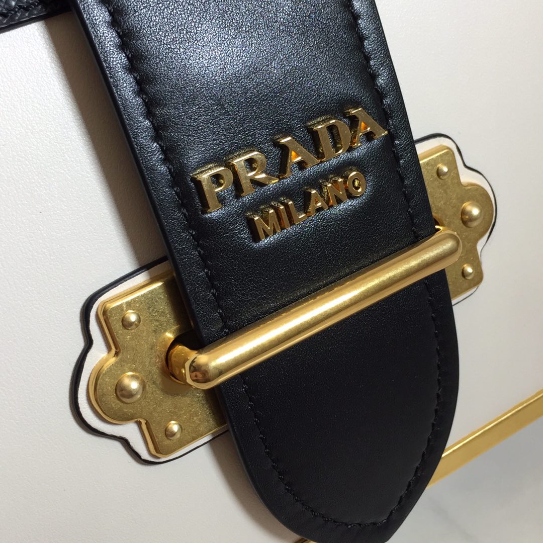 Pra*a 1bd045 leather cahier bag-1bh082-20x14x8.5cm
