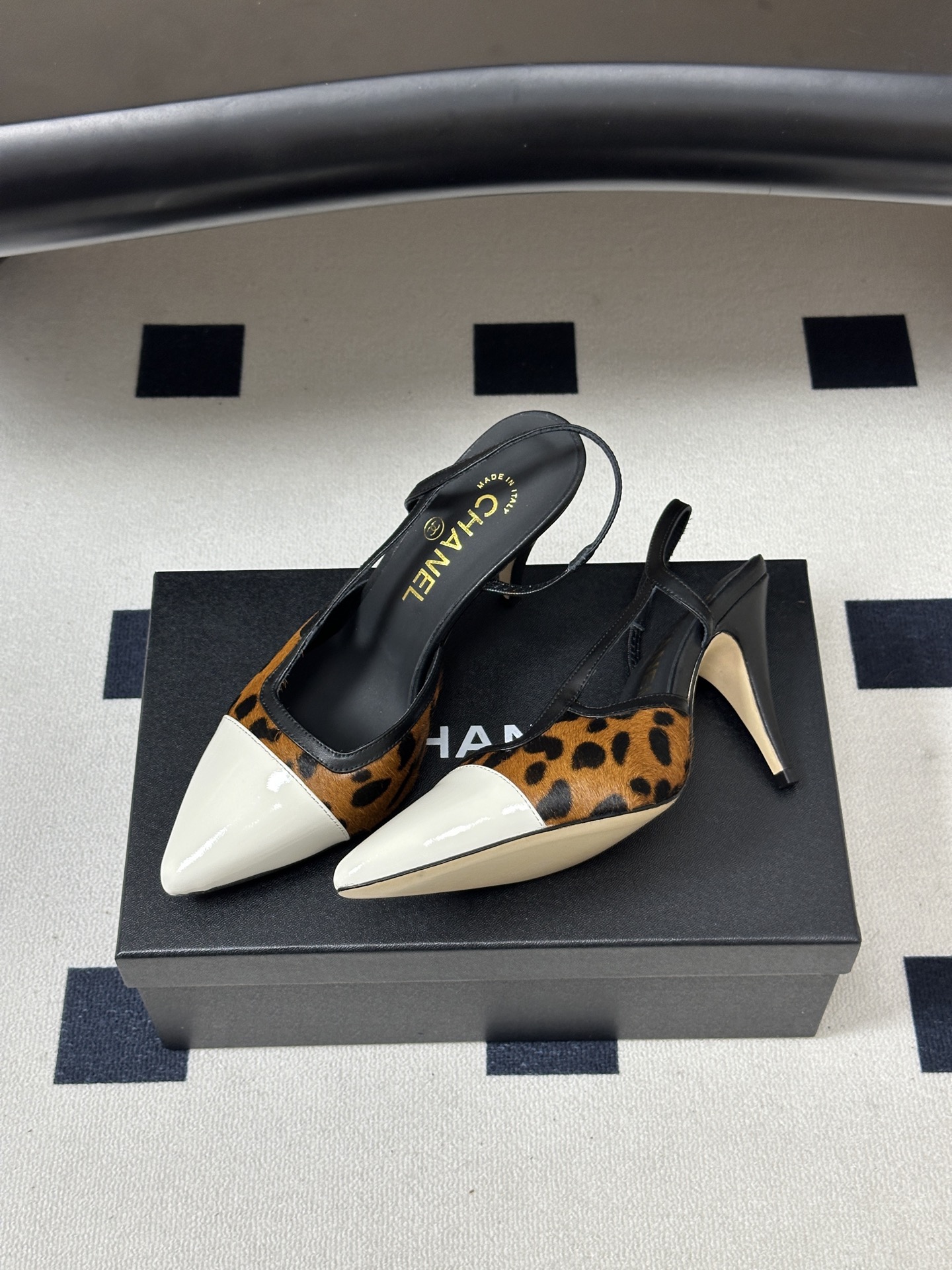 Cha*el 2026SS Slingback Pumps-8.5CM
