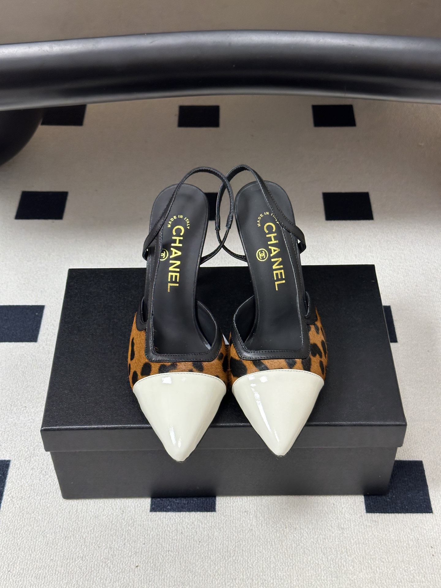 Cha*el 2026SS Slingback Pumps-8.5CM