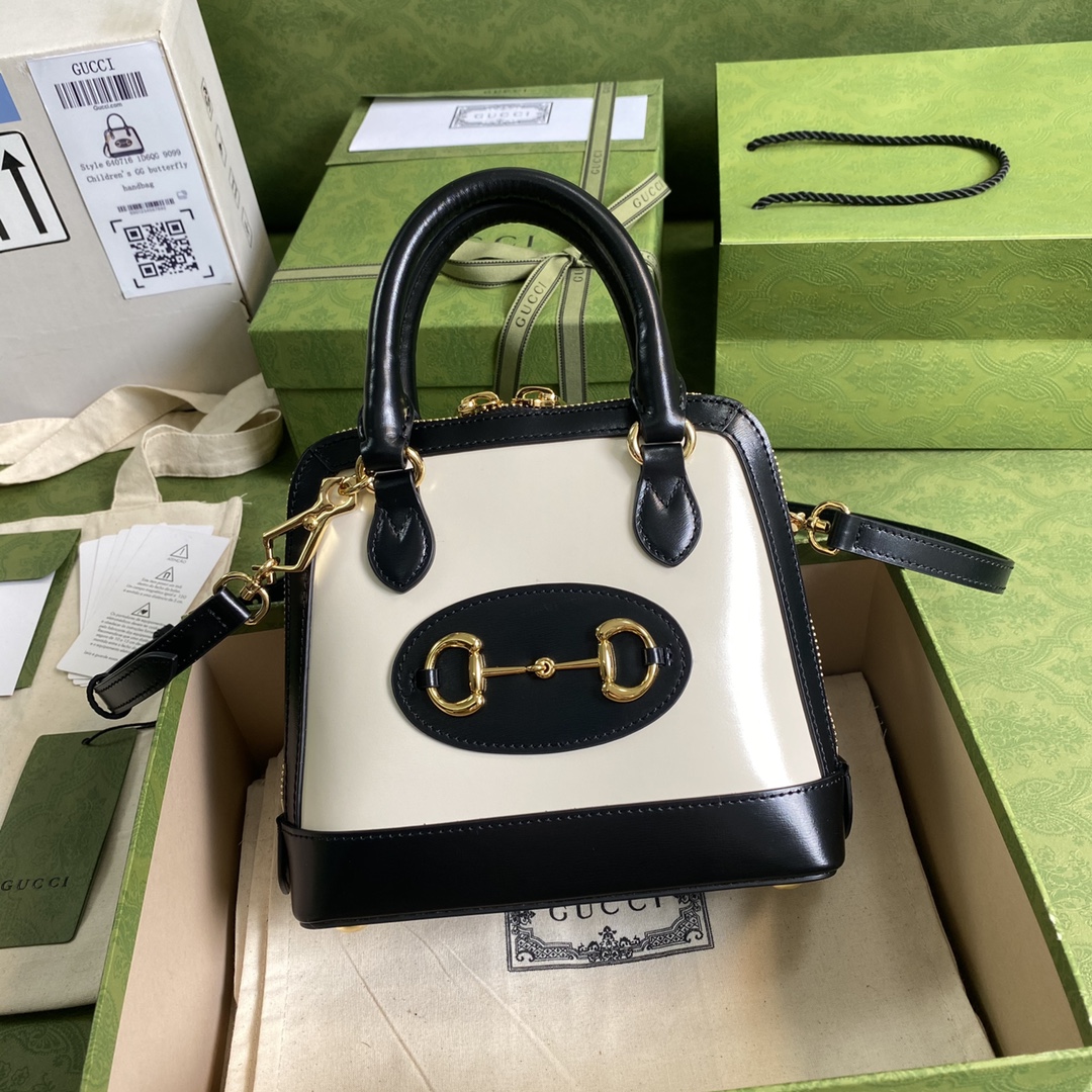 G*u*i 1955 horsebit shoulder bag-20*19.5*7.5cm