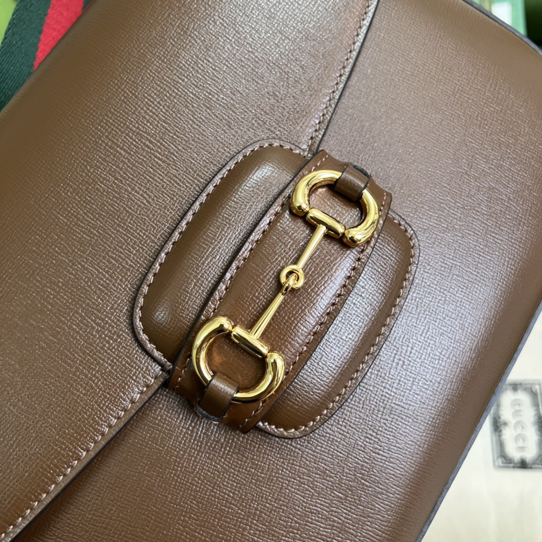 G*u*i 1955 horsebit shoulder bag-30*21*7.5cm