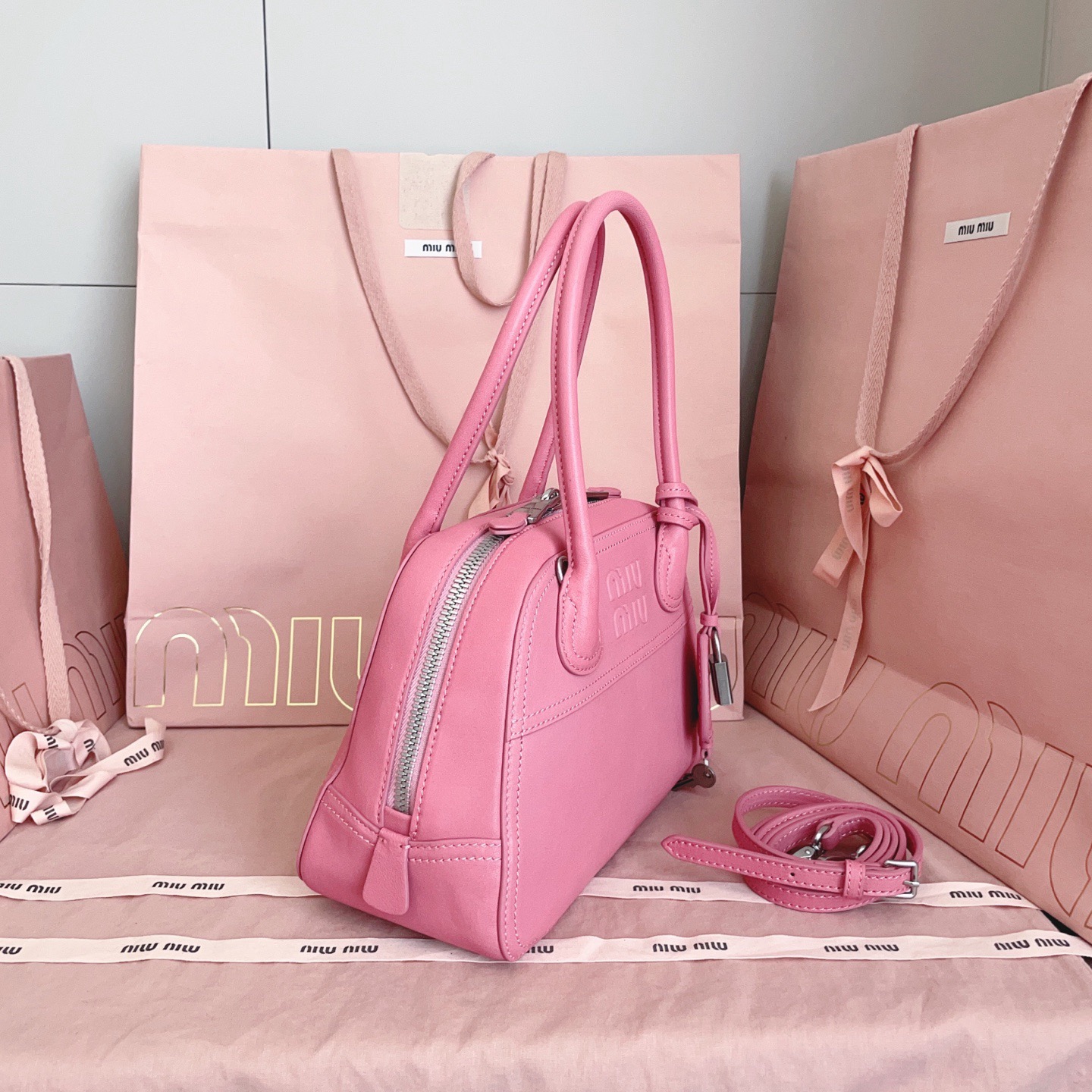 M1um1u Vivant Bag-28X17X9.5CM