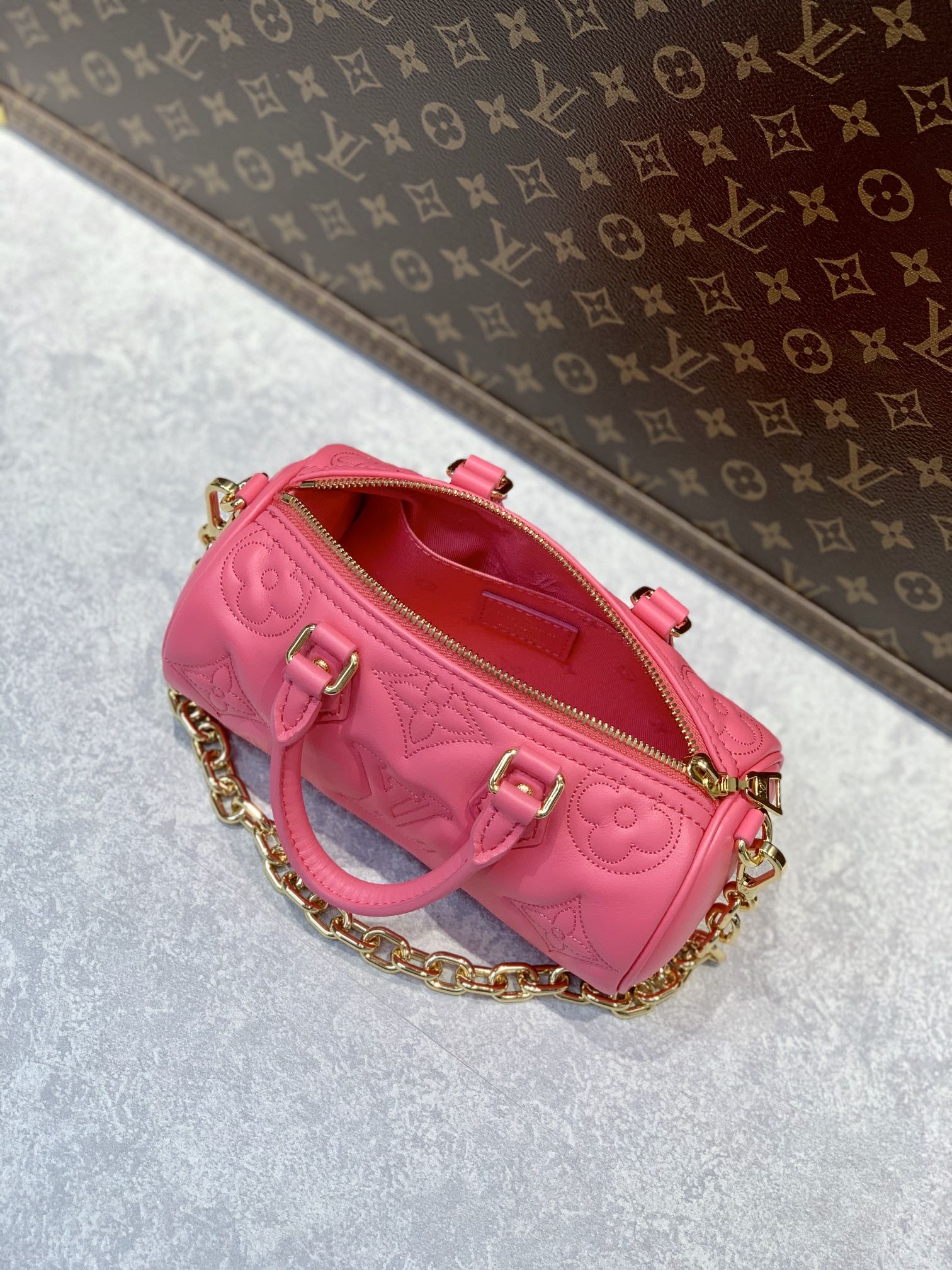 l0*is V*t0n m45707 papillon bb handbag-20*10*10cm